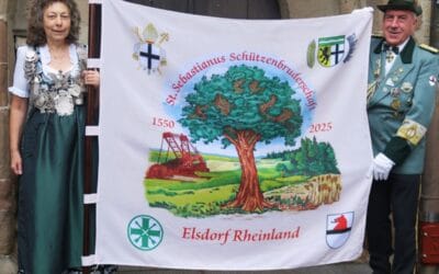 Neue Fahne mit Heimatbezug