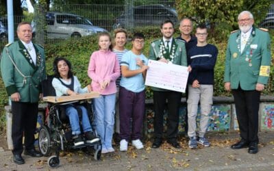 Spendenaktion „Schützen helfen“ abgeschlossen: 3.050 Euro für die Vorgebirgsschu-le Alfter gesammelt