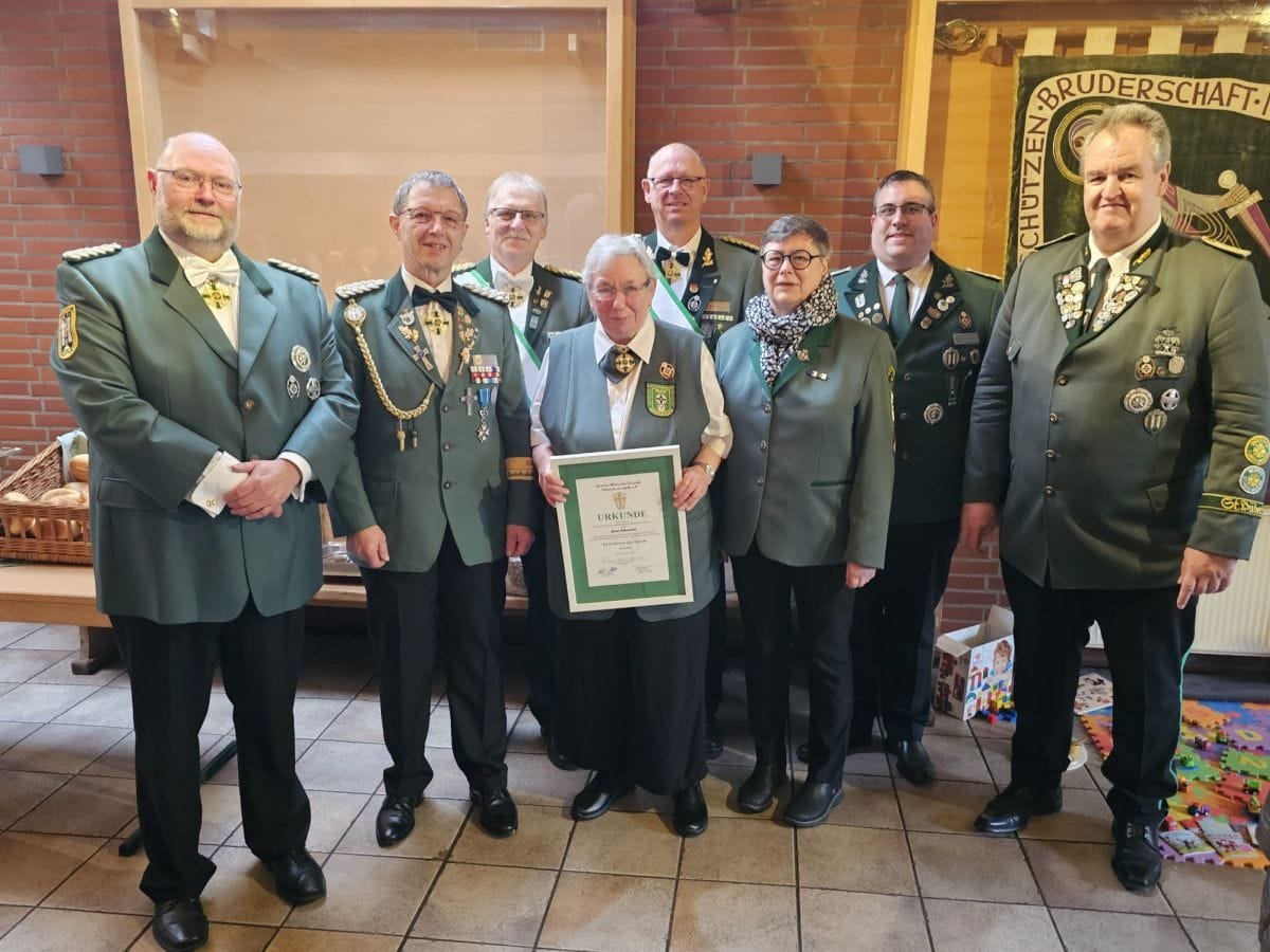 Hohe Auszeichnung des Schießsportbereichs