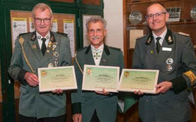 150 Jahre Mitgliedschaft – drei runde Jubiläen in Rösrath